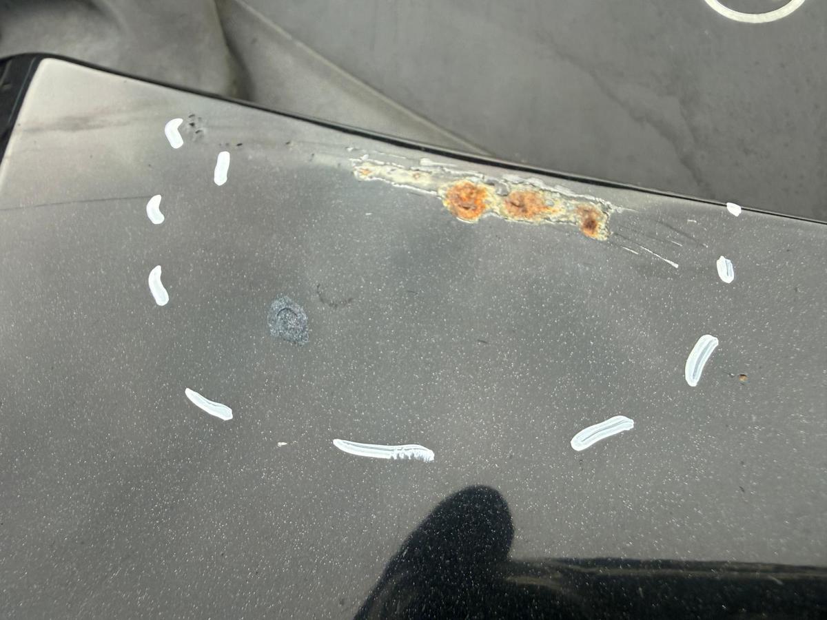 Ford Galaxy 2 WA6 original Motorhaube Panther Schwarz Metallic Vorfacelift BJ09